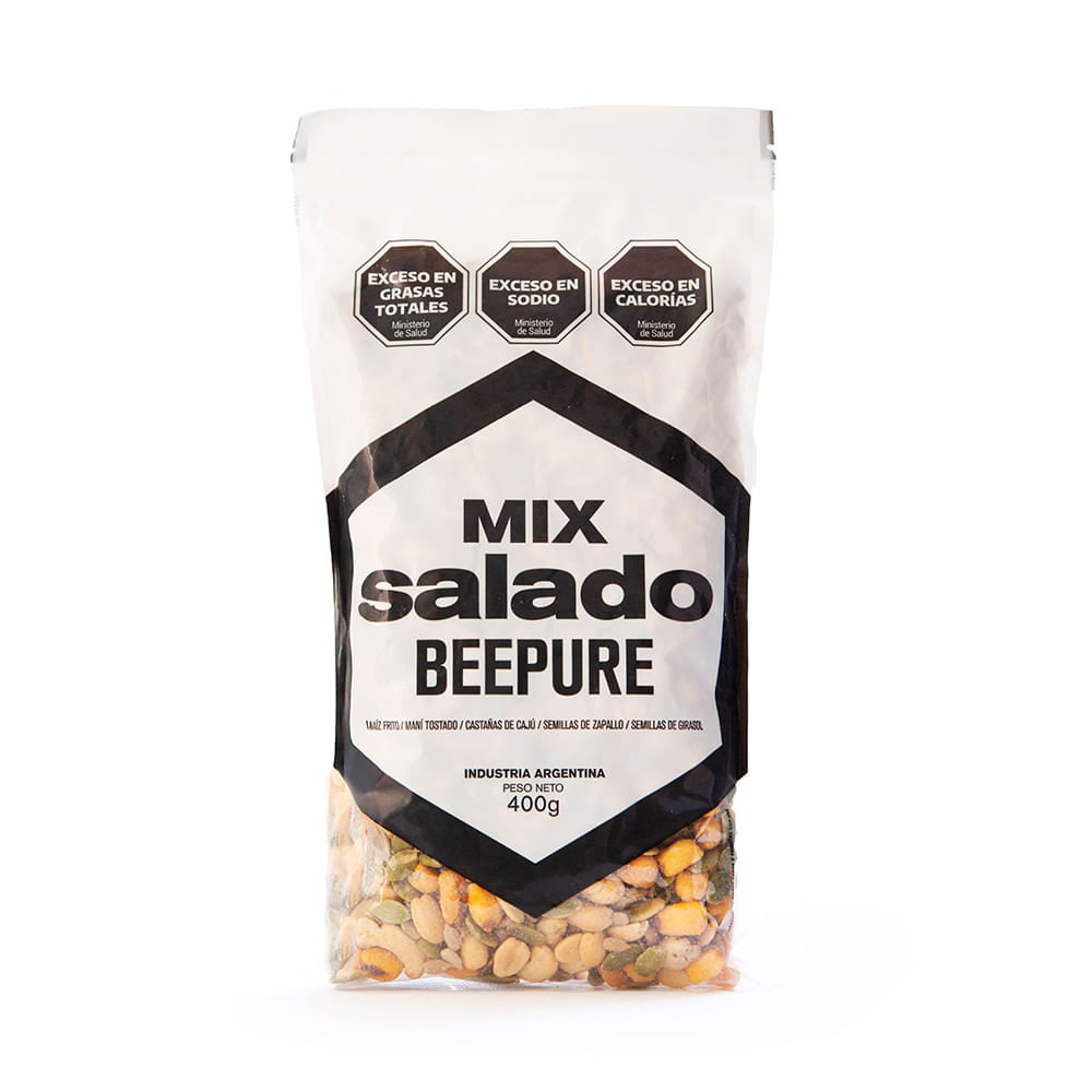 Mix de Frutos Secos Sabor Salado 400 Grs Beepure
