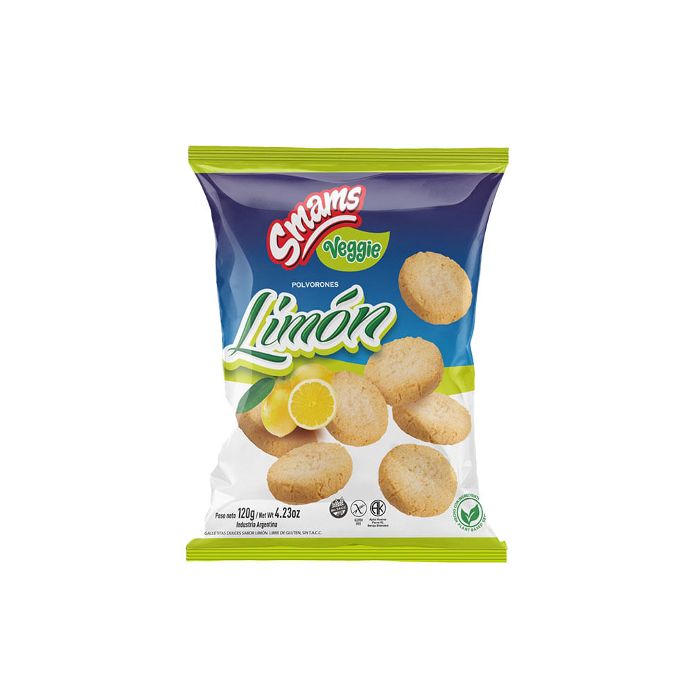 Galletitas Sabor Limón 120 Grs Smams