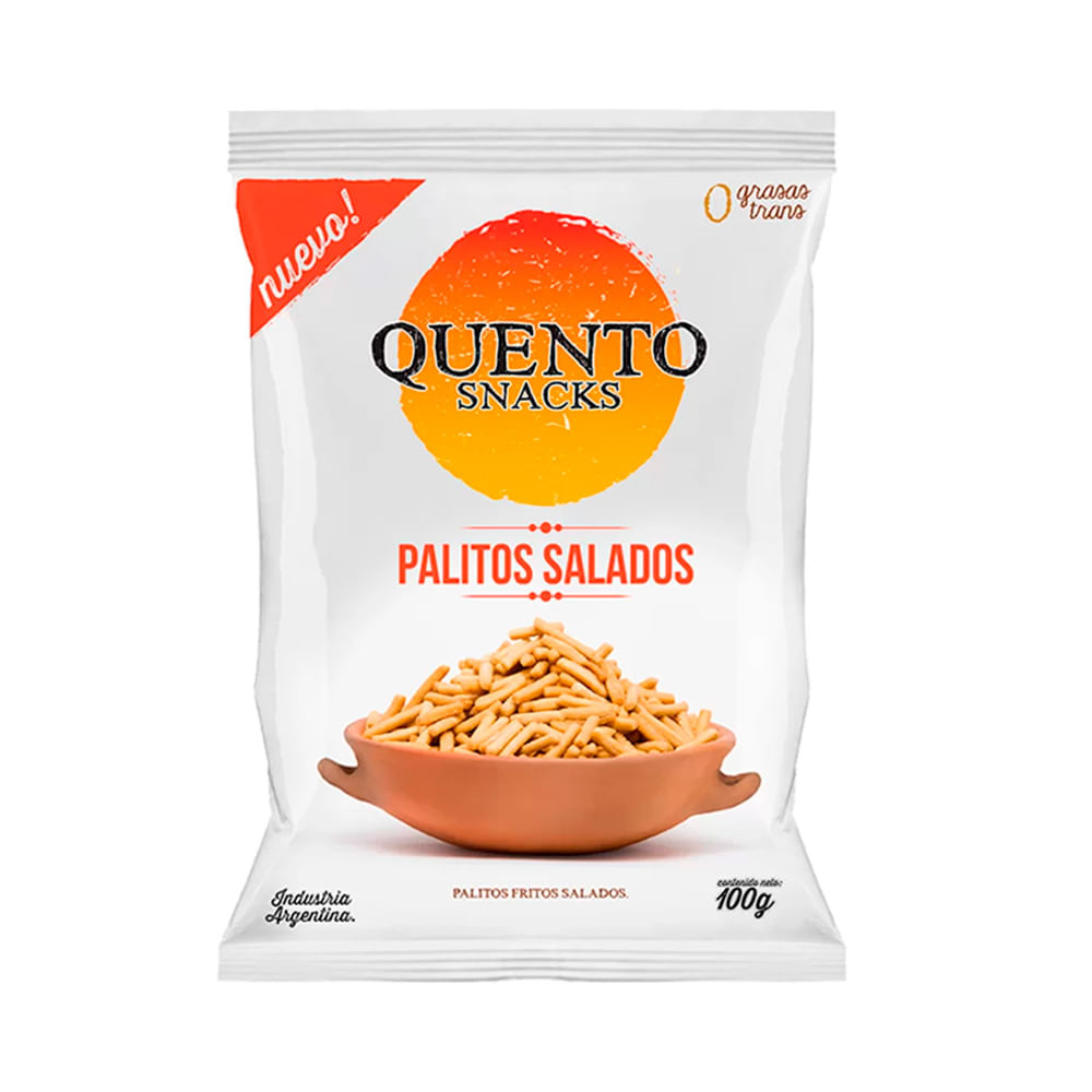 Palitos Salados 100 Grs Quento Snacks