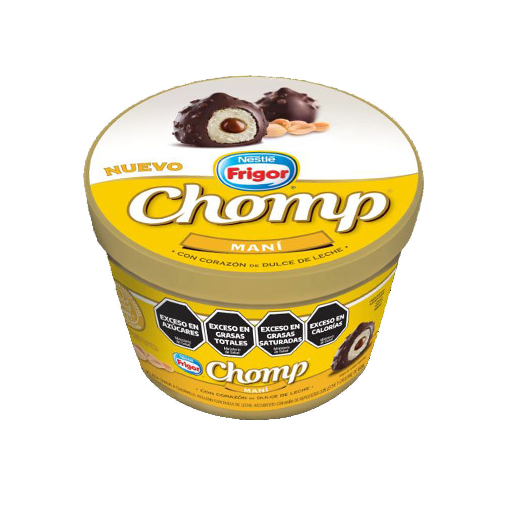 Bocaditos Helados Maní 180 Gr Chomp