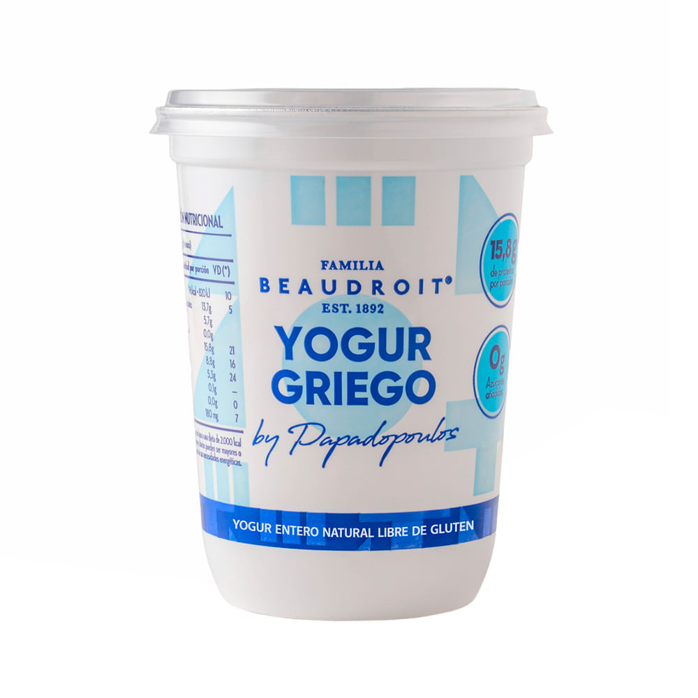 Yogur Griego Familia Beaudroit 400gr