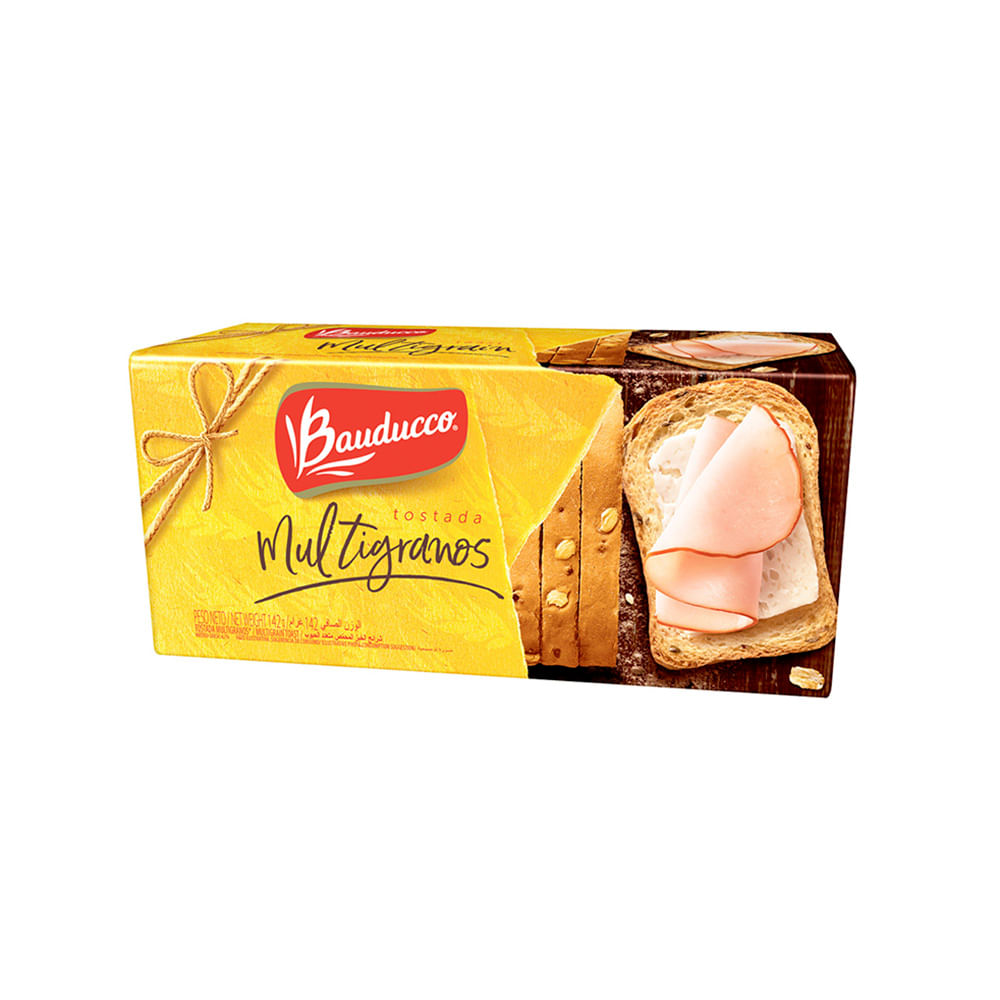 Tostadas Sabor Multigrano 142 Grs Bauducco
