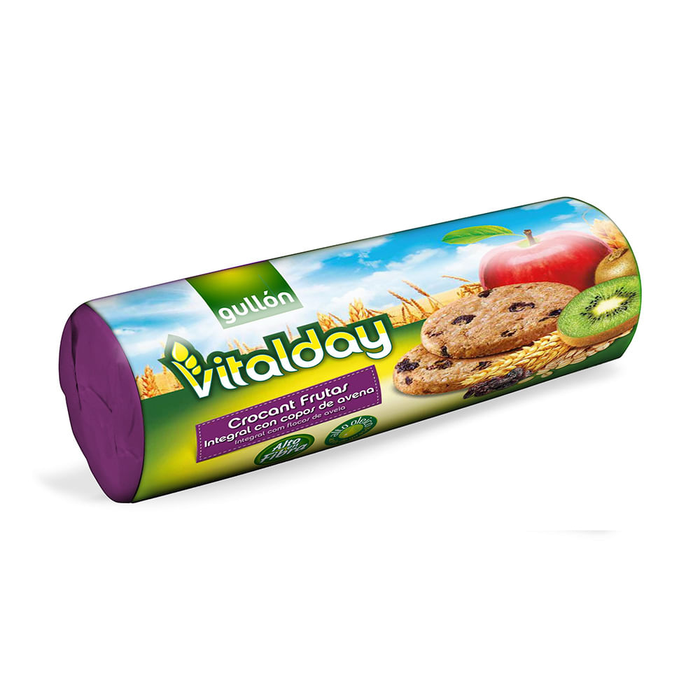 Galletitas Crocantes Con Frutas 300gr Gullon
