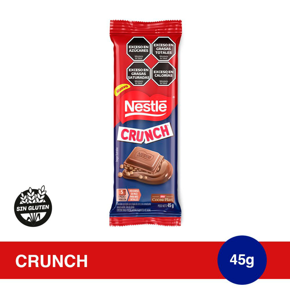Chocolate Con Leche Crunch 45gr