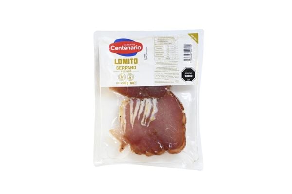 Lomito Serrano Feteado Centenario 200 g