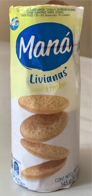 Maná Livianas sabor Limón