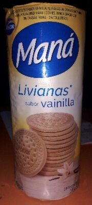 Maná Livianas sabor Vainilla