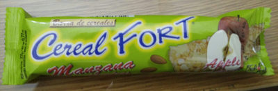 Barra de cereal de Manzana y Almendras