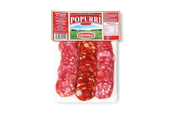 Popurrí Salame y Longaniza Cattivelli 200 g