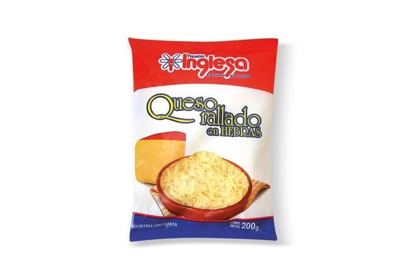 Queso Rallado en Hebras Tienda Inglesa 200 g