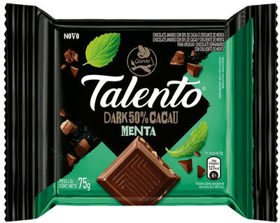 Talento Dark 50% Cacau Menta