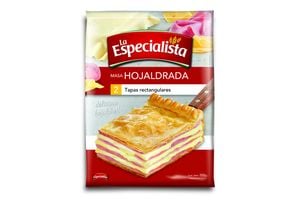 Masa Rectangular Hojaldrada LA ESPECIALISTA 550 g