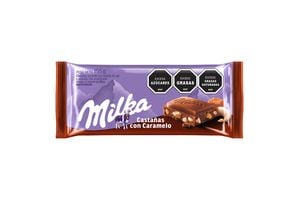 Chocolate de Castañas con Caramelo MILKA 155 g