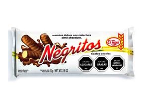 Galletas Dulces Bañadas en Chocolate Negritos EL TRIGAL 70 g