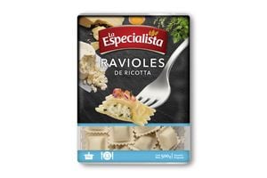 Ravioles LA ESPECIALISTA de Ricota al vacío 500 g