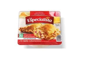 Tapas para Empanadas LA ESPECIALISTA Hojaldre 20 Unidades