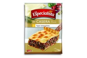 Masa para Pascualina Rectangular Casera LA ESPECIALISTA 550 g