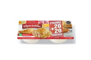 Pack Tapas para Empanadas Hojaldre LA ESPECIALISTA 20 + 20