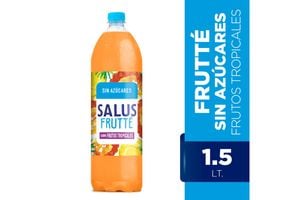 Agua SALUS Frutté sin Azúcar Sabor Frutos Tropicales 1.5 L