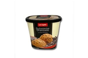 Helado LA CIGALE Dulce de Leche Granizado 800 ml