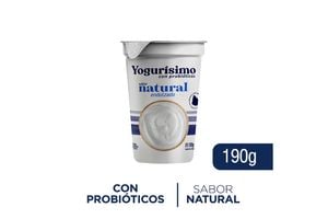 Yogur YOGURISIMO Integral Sabor Natural Endulzado 190 g