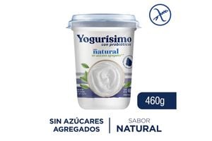 Yogur YOGURISIMO Sabor Natural sin Azúcar Agregado 460 g