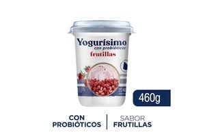 Yogur Natural con Frutillas YOGURISIMO 460 g