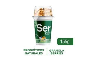 Yogur con Granola SER Berries 155 g