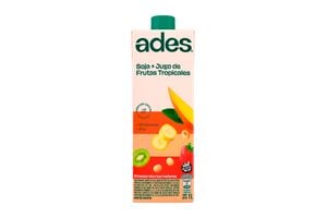 Bebida a base de Soja ADES Frutas Tropicales 1 L