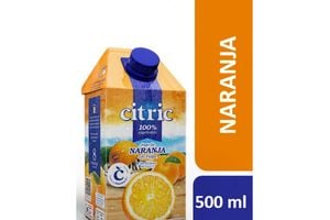 Jugo de Naranja con Pulpa CITRIC 100% Exprimido 500 ml
