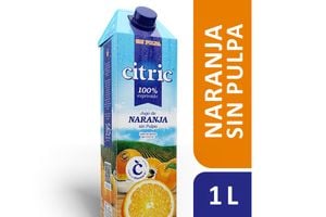 Jugo sin Pulpa sabor Naranja CITRIC 1 L