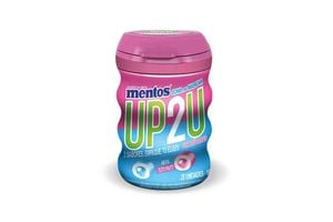 Goma de Mascar sin Azúcar MENTOS UP2U 56 g